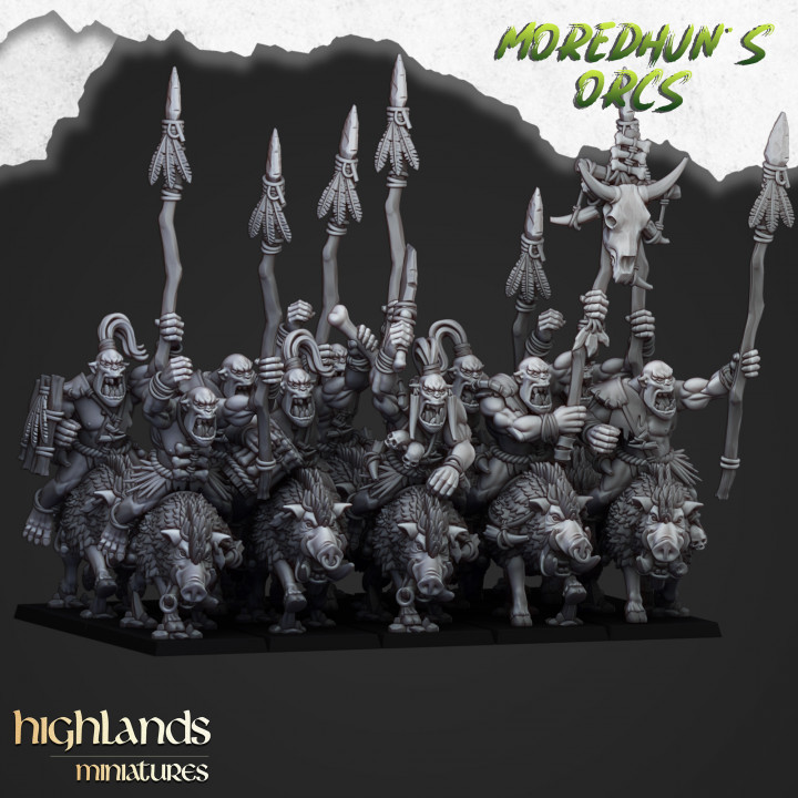 Mounted Cave Orcs - Image 1