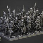 Skeleton Warriors with Spears