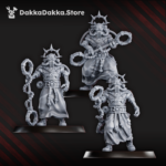 Machine Cult Shock priests with staff - Image 3