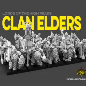 Clan Elders with great weapons
