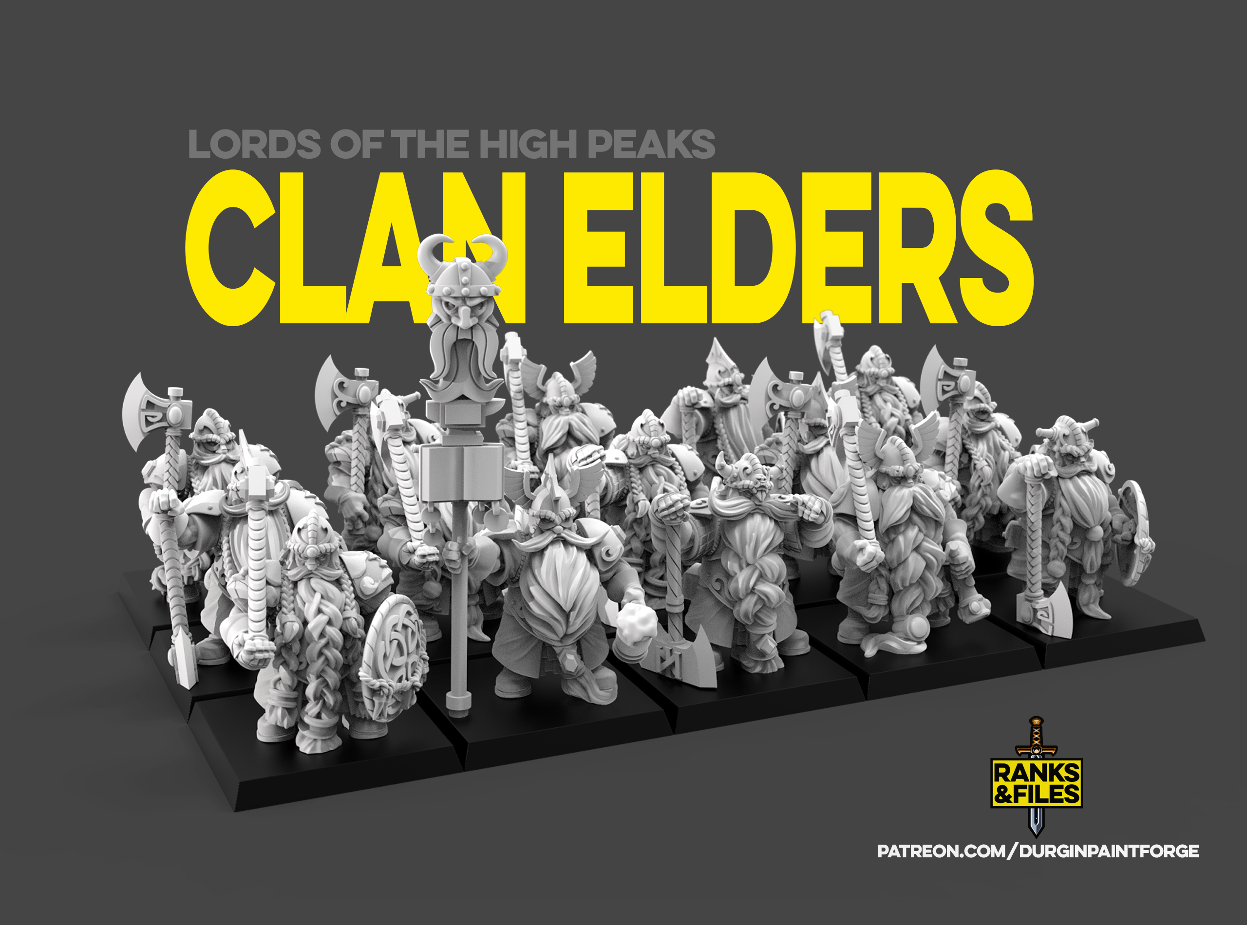 Clan Elders with great weapons - Image 1
